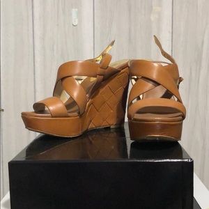Michael Kors Brown Wedges